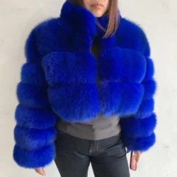 Natural fox fur raccoon fur real fox fur coat high quality fur ladies coat furry winter coat fashion coat 7xl fur