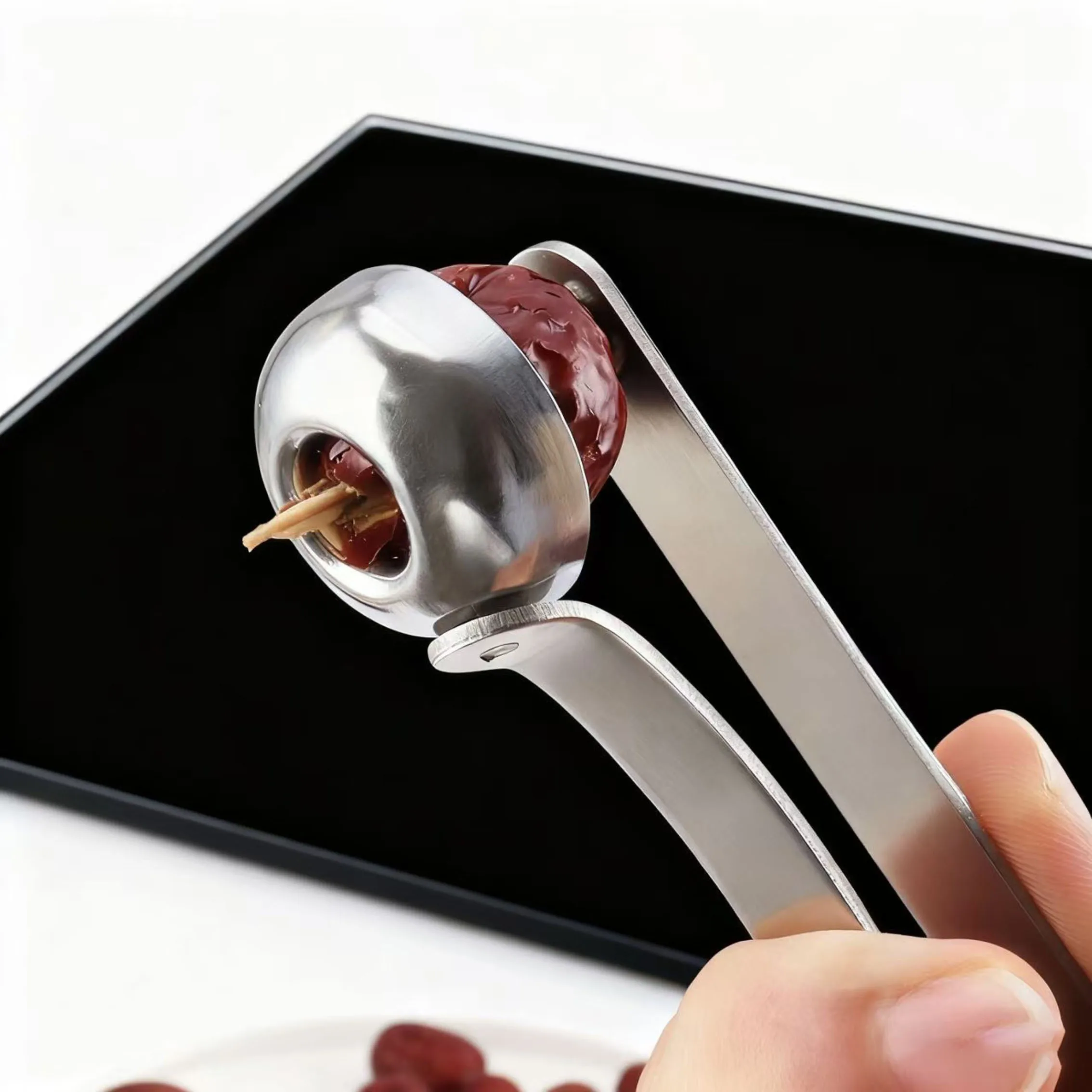 

Средство для удаления ядра миндаля, многофункциональный инструмент для удаления ядра вишни из нержавеющей стали, инструмент для удаления ядра миндаля для дома и кухни