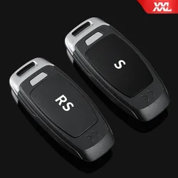 For A3 8Y A6 A7 Q7 Q8 Car Key Shell Upgrade S Label RS Key Shell Rear Cover Modification Accessories