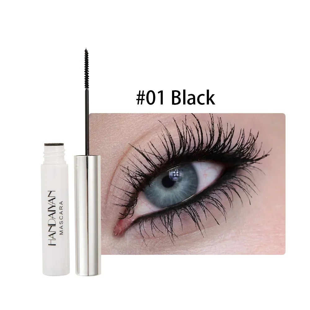 4D Colorful Mascara Eyelashes Waterproof Fast Dry Eyelash Extension Curl Makeup Waterproof Mascara Long Lasting Mascara Eye