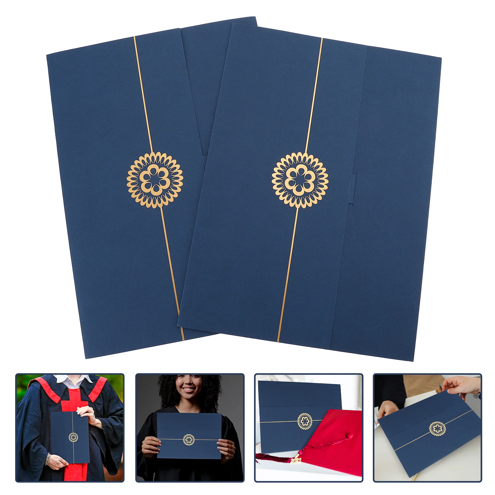 Diploma Certificate Cover Holder Covers Paper Graduation Folders Document Folder Paddedholders Sleeve Frame Award Diplomas