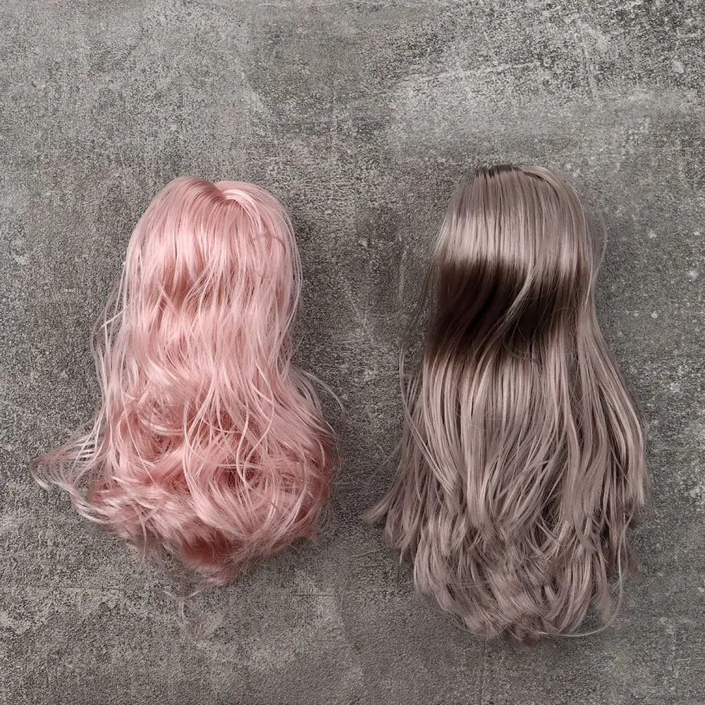 3D Eyes 1/6 BJD Long Hairstyles 30 Dolls Joint Ancient Doll Accessories DIY Head Wear Doll Head