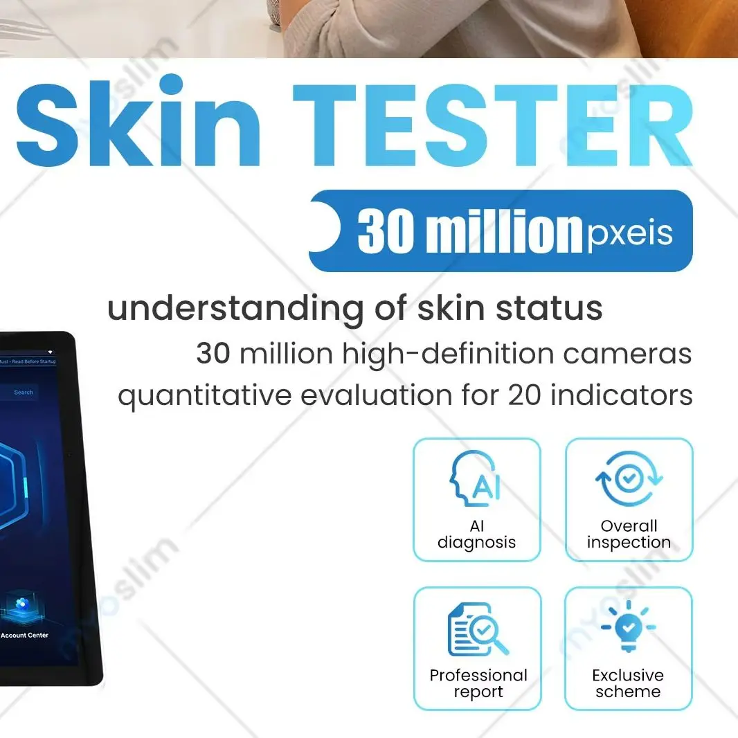 

Профессиональный 3D AI анализатор кожи AISIA O1: 8-спектральный сканер для лица, программное обеспечение для анализа кожи, косметологическое оборудование, 15,6 дюйма