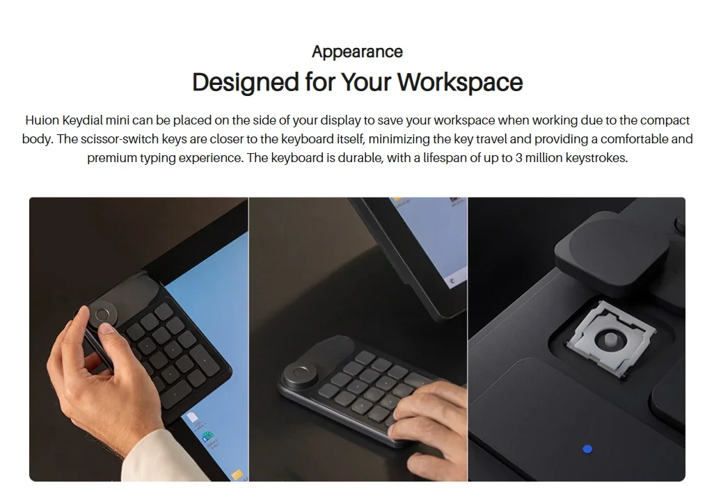 Einhandtastatur mit ergonomischem Design, kombiniert mit Wählsteuerung. Heiße Verkäufe