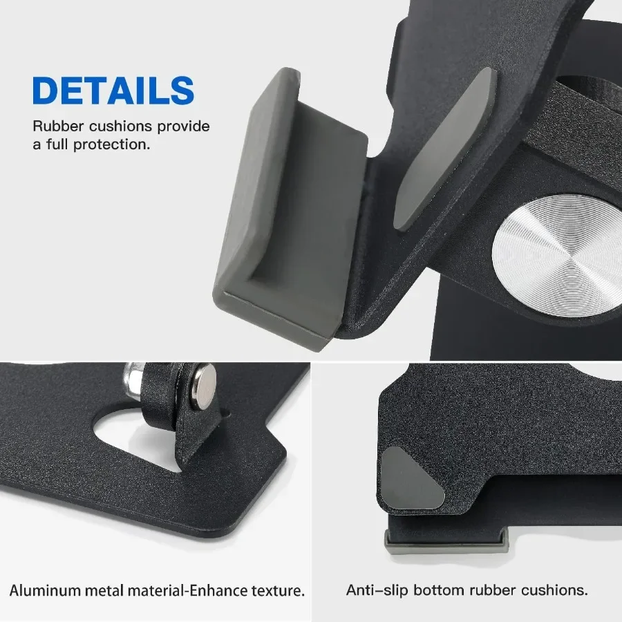 Soporte para tableta Soporte para tableta para iPad Soporte de escritorio multiángulo portátil ajustable Compatible con iPad Pro 9,7 10,5 12,9 Aire mínimo