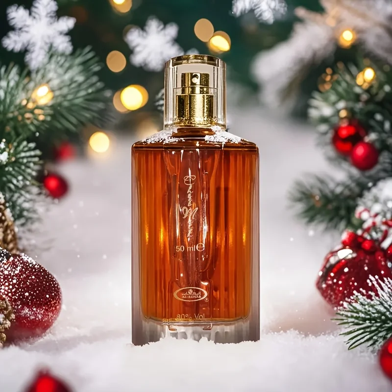 Perfume de lujo para mujer, fragancia de chocolate y almizcle de 1,69 oz con notas de rosas y vainilla, fragancia duradera