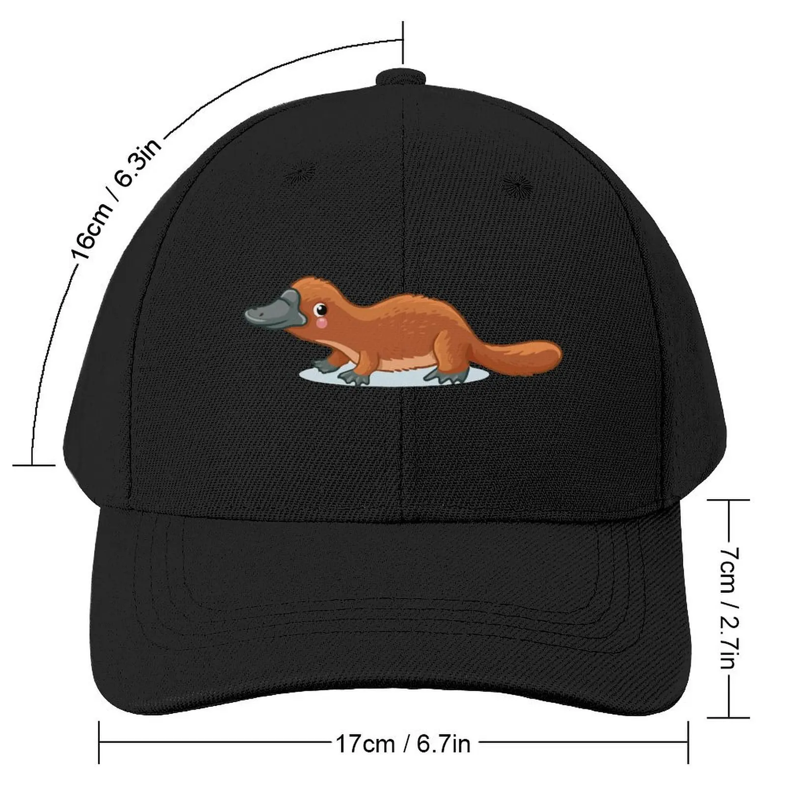 Platypus Baseball Cap sun hat Fashion Beach Elegant Women's Hats Men's