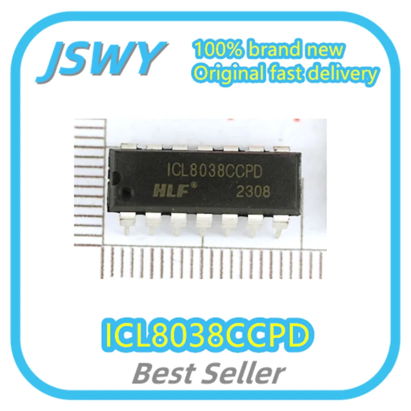 (10/50pcs) ICL8038CCPD ICL8038 DIP-14 Waveform Generator Original Brand New Bulk Stock Electronics