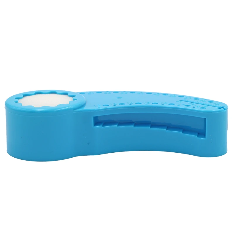 

1pc Dental Endo Files Measuring Block Dentist Laboratory Endodontic File Instrumen Ruler Test Board Horn shaped