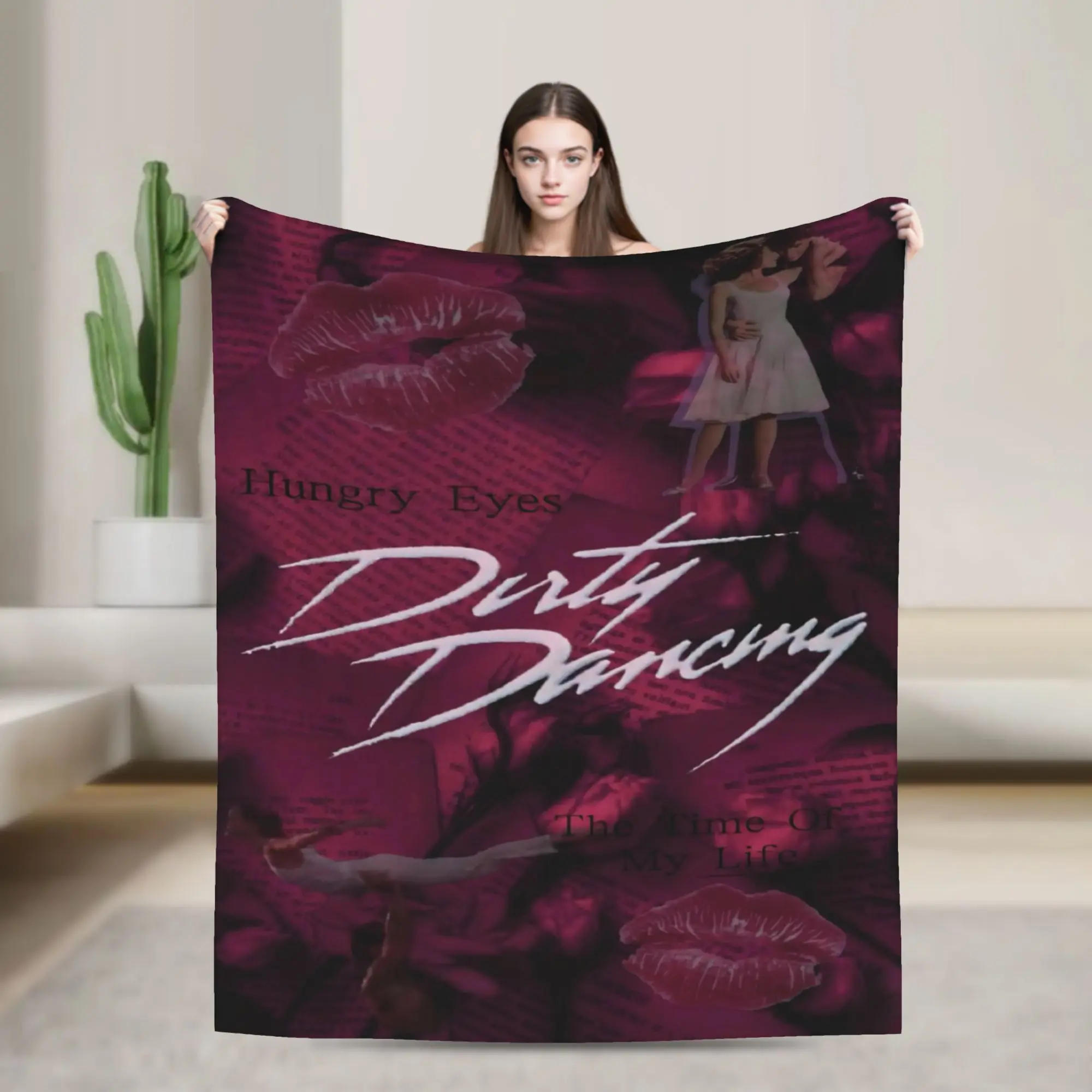 Super Soft Dirty Dancing Throw Blanket Premium Fleece Flannel Lightweight  Bed Blanket Warm Plush Blankets All Season Use