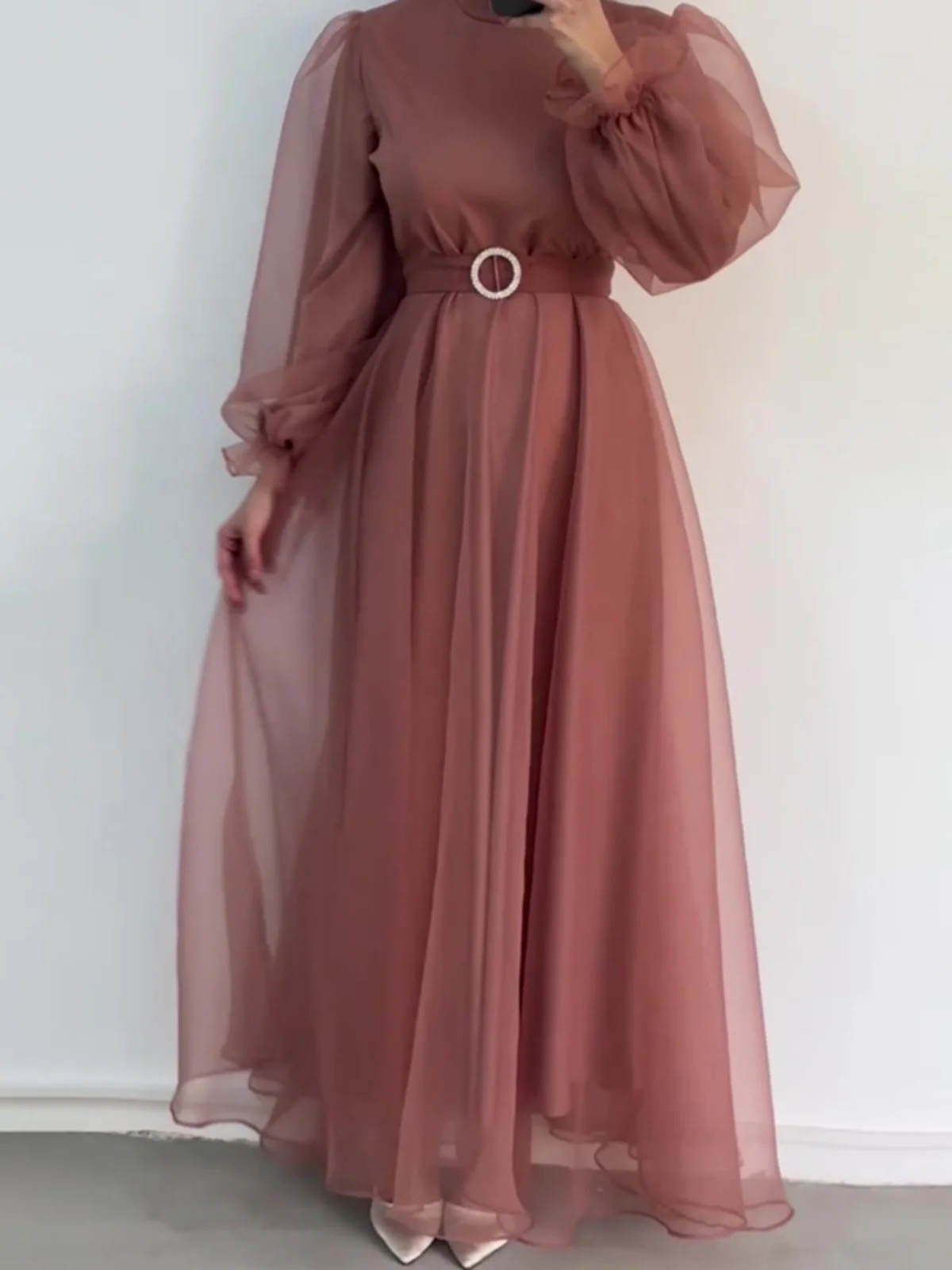 

Ele Lantern Sve Long Dr Женская утягивающая Me Весенняя новая модная юбка трапециевидной формы из полиэстера Dr