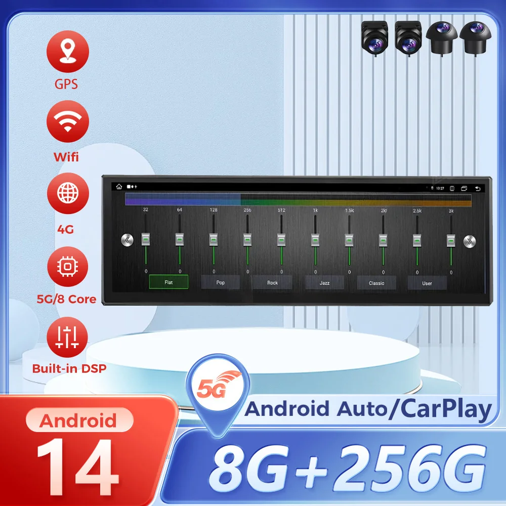 

Android Auto 14,9 "автомобильный радиоприемник для BMW 6 серии F06 2009-2017 Android 14 автомобильный мультимедийный плеер Carplay GPS-навигация авто стерео
