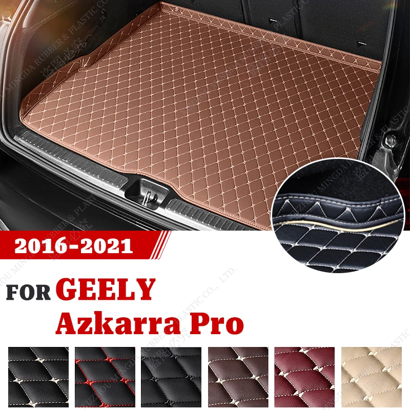 

Car Trunk Mat For GEELY Azkarra Pro 2016 2017 2018 2019 2020 2021 Custom Car Accessories Auto Interior Decoration