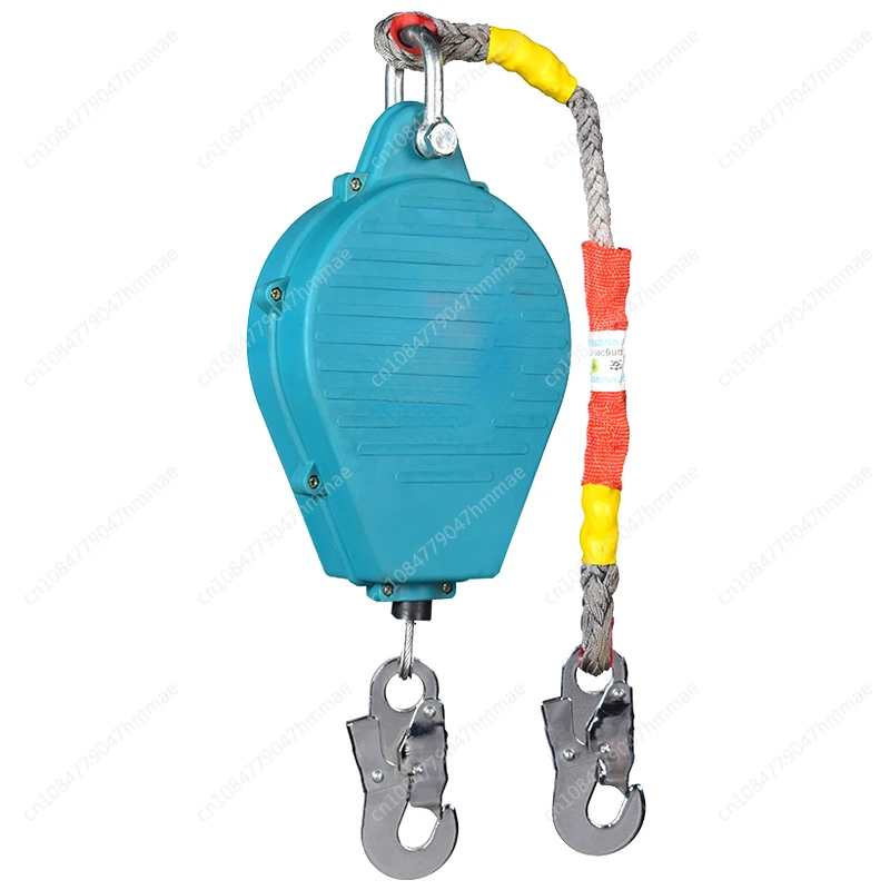 1T 10m   fall arrester lifeline  Self-locking Lifelines Anti Fall Arrester Retractable