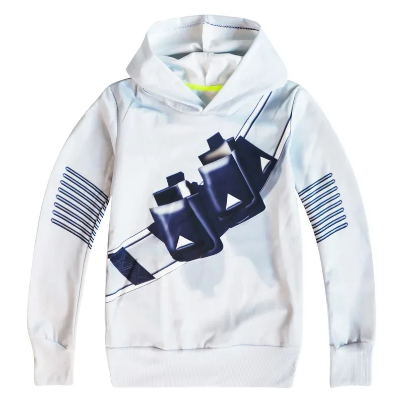 Kids Cosplay Costume Boys Marshmello DJ Mask Interesting Costumes Mask Hoodies Suit Music Halloween Party Costume for Kids Boys