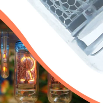 

IN-14 Glow Tube Digital LED Clock Tube DIY Clock Electronic Tube Visual Effects for Clock Indicator Glow Tube Glow Digital Tube