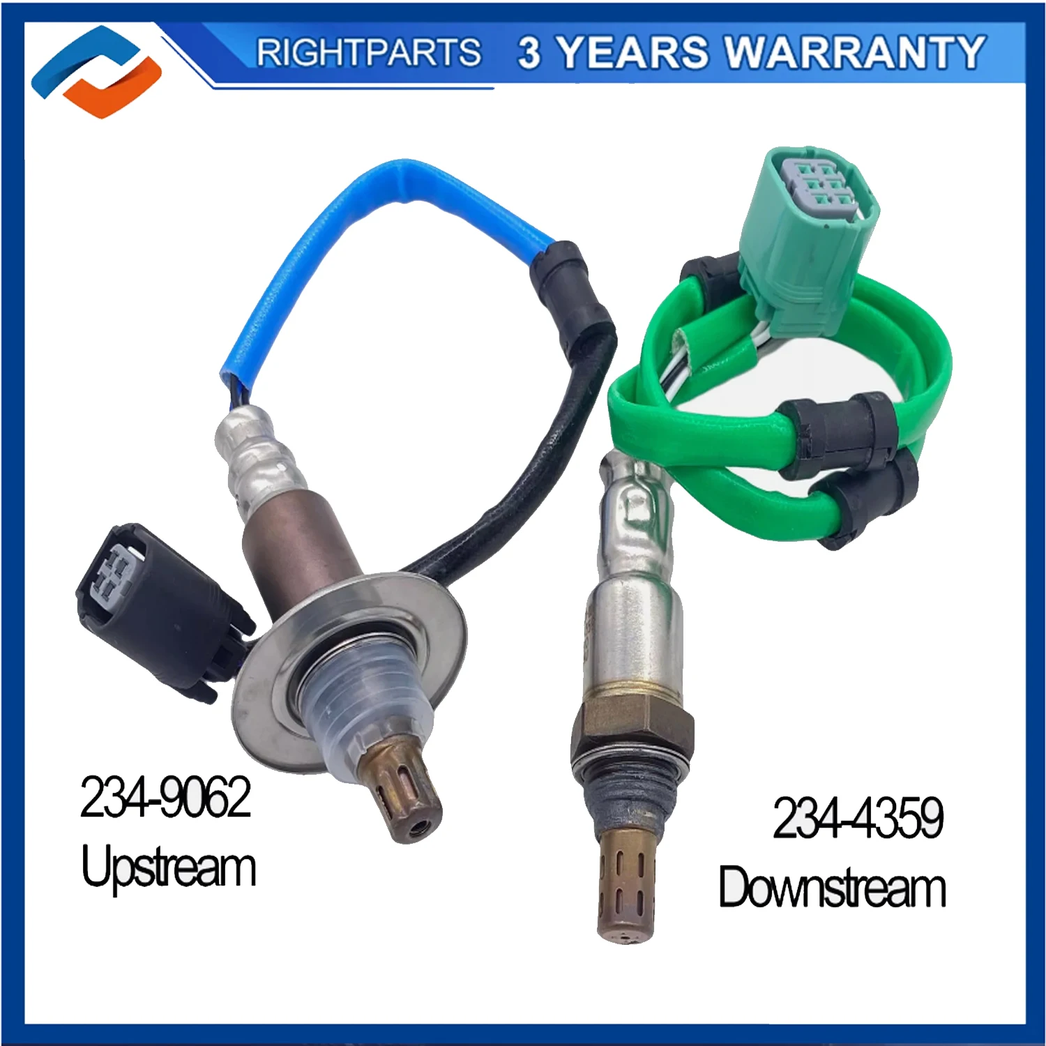 

2 Pcs Oxygen Sensor Lambda For Honda CR-V CRV 2007 2008 2009 234-9062 234-4359 Front Rear Upstream Downstream oxygen sensor