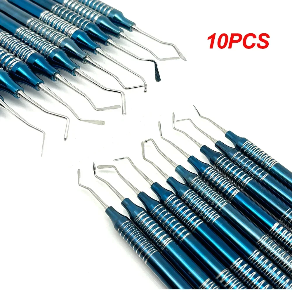

10Pcs Dental Composite Resin Fillings Spatula Dentist Tool Double Ends Mixing Kit Carving Scraper Autoclavable