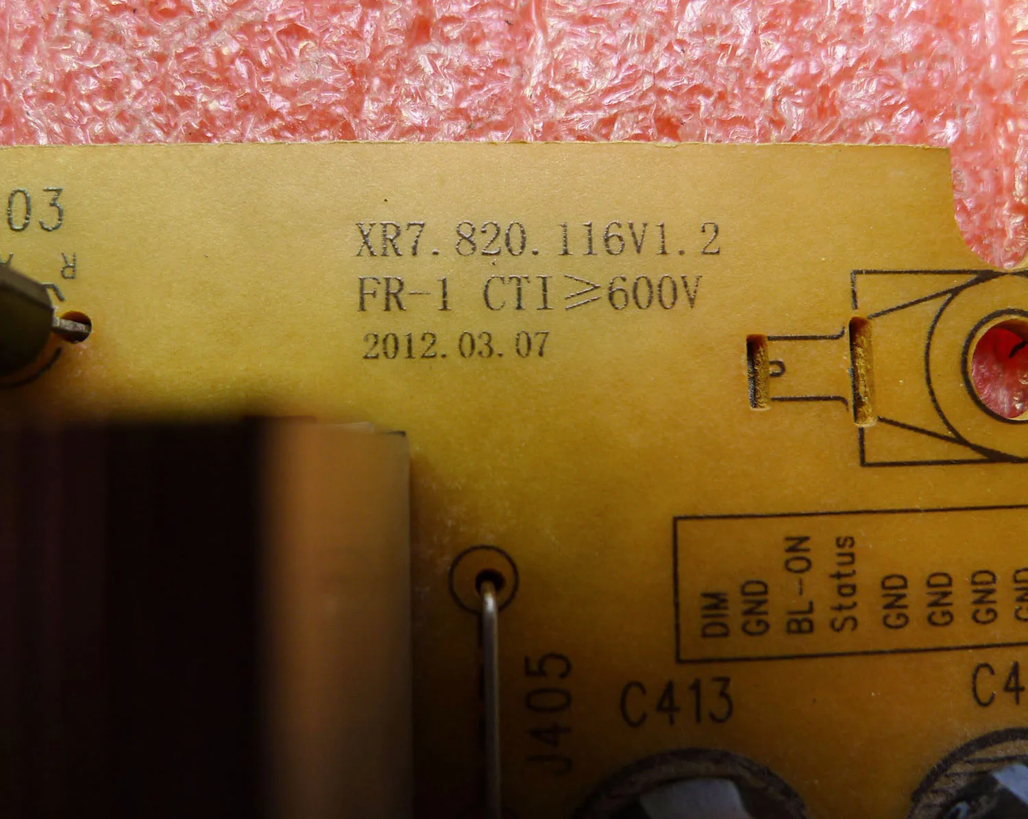 UD39B6000ID R-HS130S-4MF01 XR7.820.116 test ok circuit board motherboard