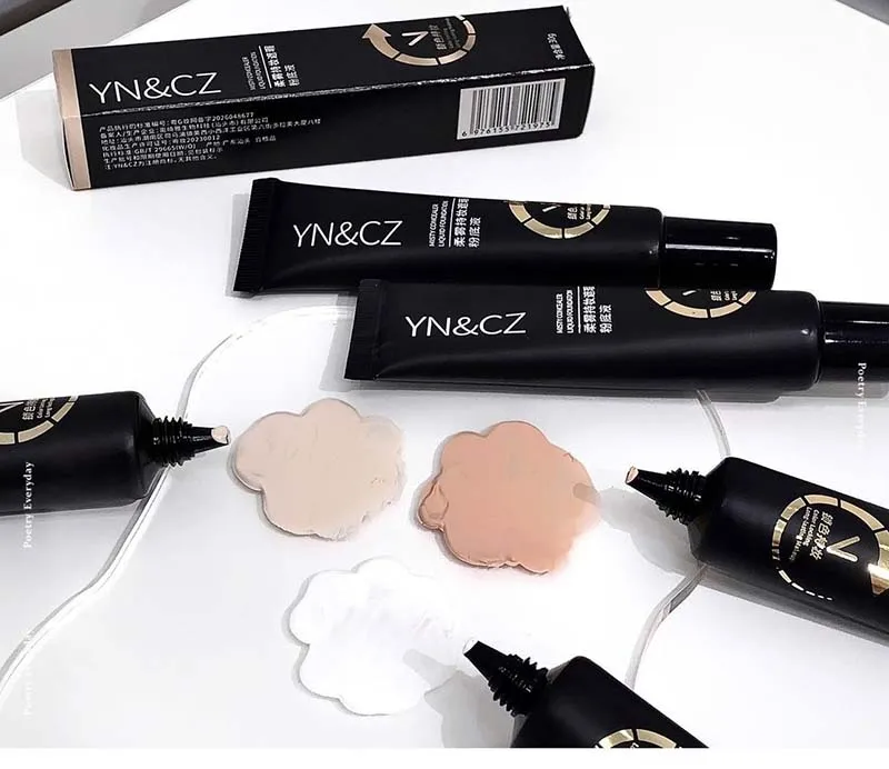 Matte Weiße Foundation Make-up Basis Volle Deckkraft Langanhaltende Wasserfeste Concealer-Foundation Cosplay Gothic Make-up – Detail 2