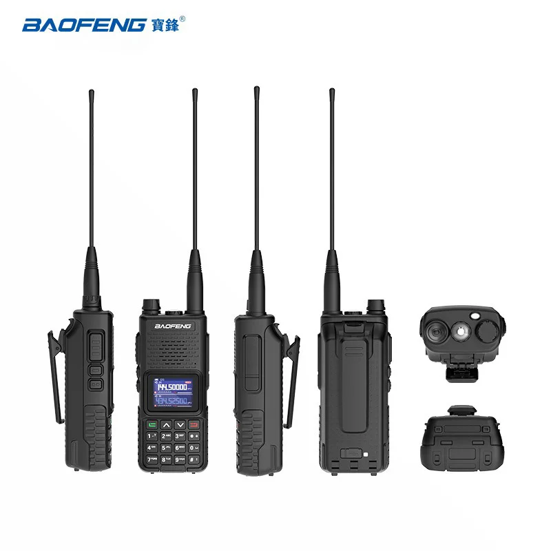 Baofeng UV-30L جهاز اتصال لاسلكي خارجي مقاوم للغبار عالي الطاقة بطارية ذات سعة كبيرة بنقرة واحدة تردد الاتصال الداخلي المحمول الأصلي