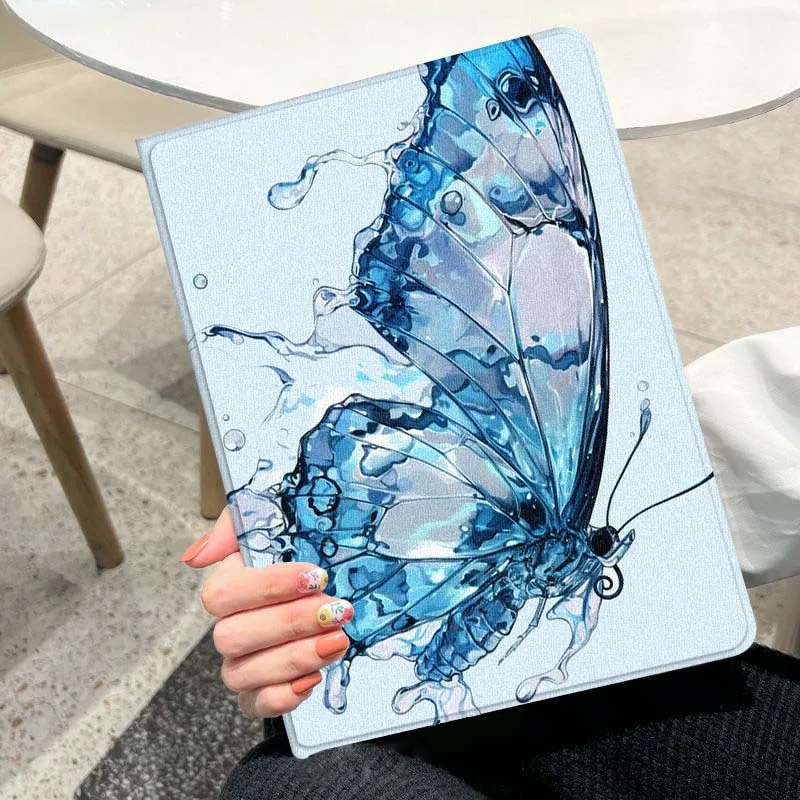 حافظة فنية على شكل فراشة لهاتف هواوي ميديا باد ميت باد M5 M6 11 12 X SE T10 T10s 2 C5e T5 Pro Lite Air 11.5 بوصة تابلت #2