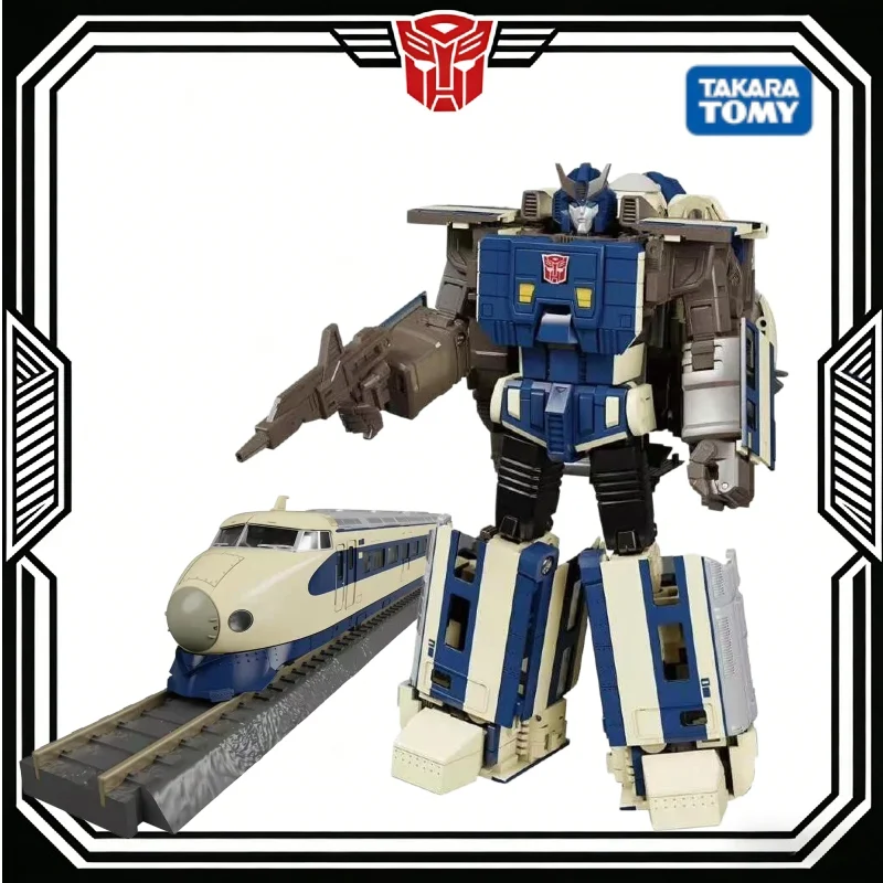 

In Stock Takara Masterpiece MPG-01 Action Figure Trainbot Shouki Raiden Combiner Gifts Toys Garage Kit Transformable Robot