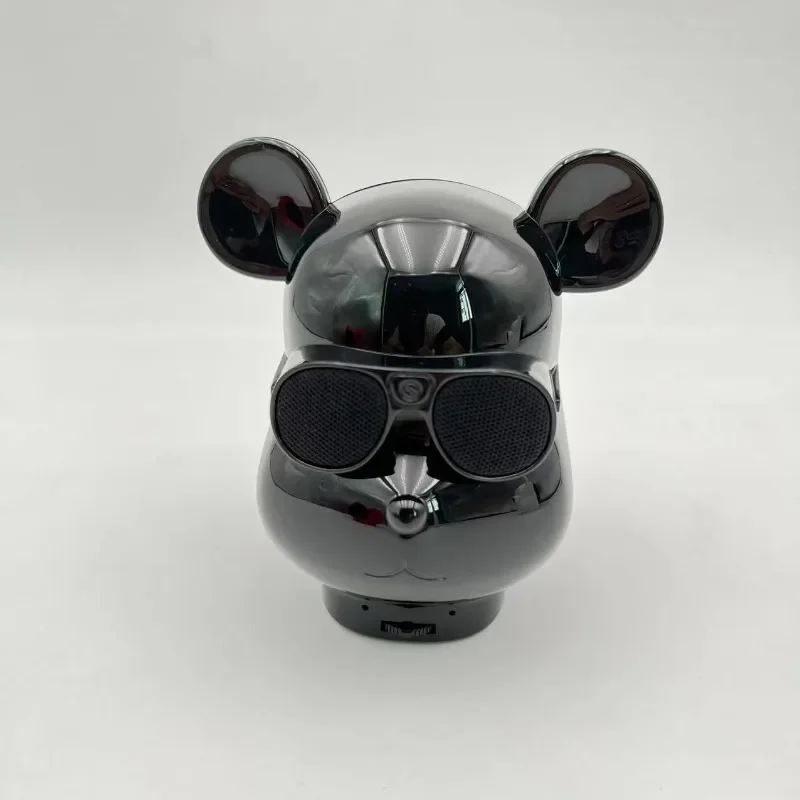 Mini Violent Bear Head Speaker, Bluetooth, Cartoon, Desktop, Home, Wireless, Outdoor Card, Multifunctional Subwoofer