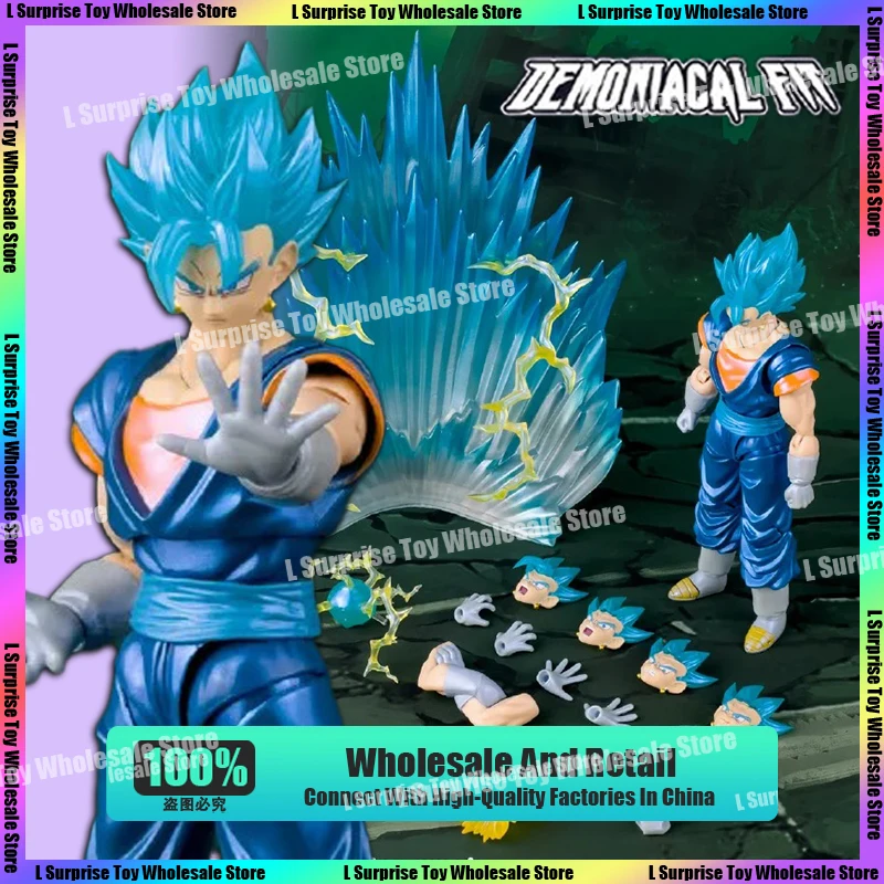

Demoniacal Fit Dragon Ball Z Super Saiyan God Vegito Vegetto Blue Аниме Фигурка Фигурка Модель Детские игрушки Подарки Предварительный заказ
