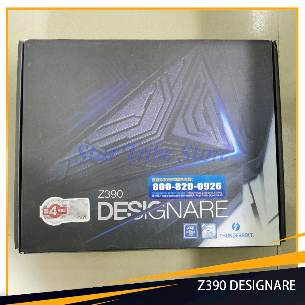 

Z390 DESIGNARE LGA1151 4*DDR4 128GB ATX Motherboard