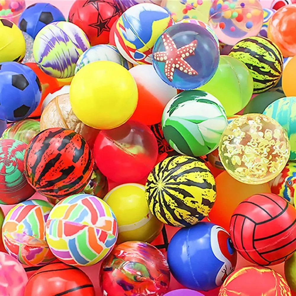 ของเล่นเด็ก ของขวัญสุดฮา เกมกลางแจ้ง ลูกบอลเด้งดึ๋ง 42 มม. ลูกบอลกระโดด ของเล่นเด้งดึ๋ง