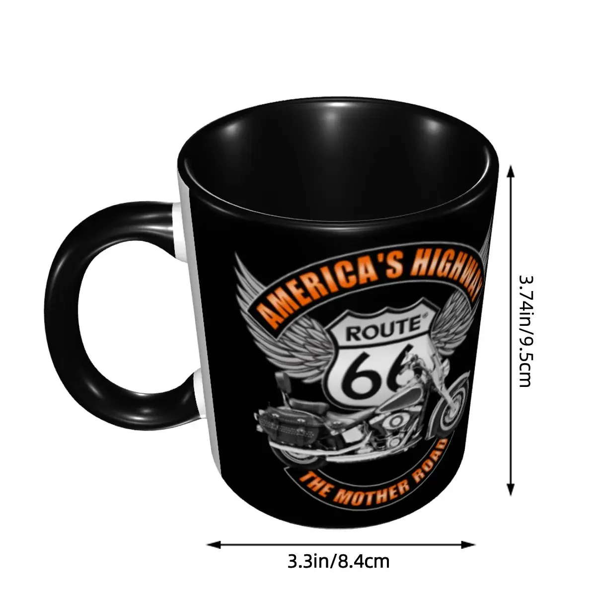Americas Highway Route 66 Road Trip Adventure Mugs Personalized Ceramic Coffee Mug Cup Creative Present