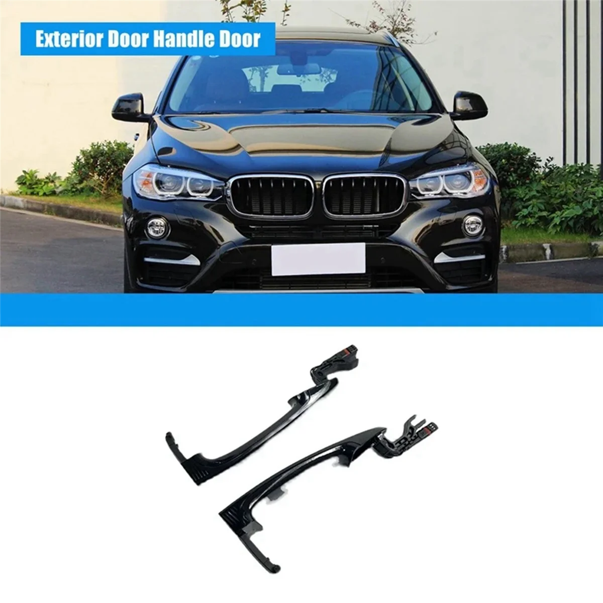 51217207566   Inductieve Rechts Deurklink Voor BMW X1 X3 X5 X6 M3 E90 E91 E84 E71 E70 2008-2015 buitendeur Klink Puller