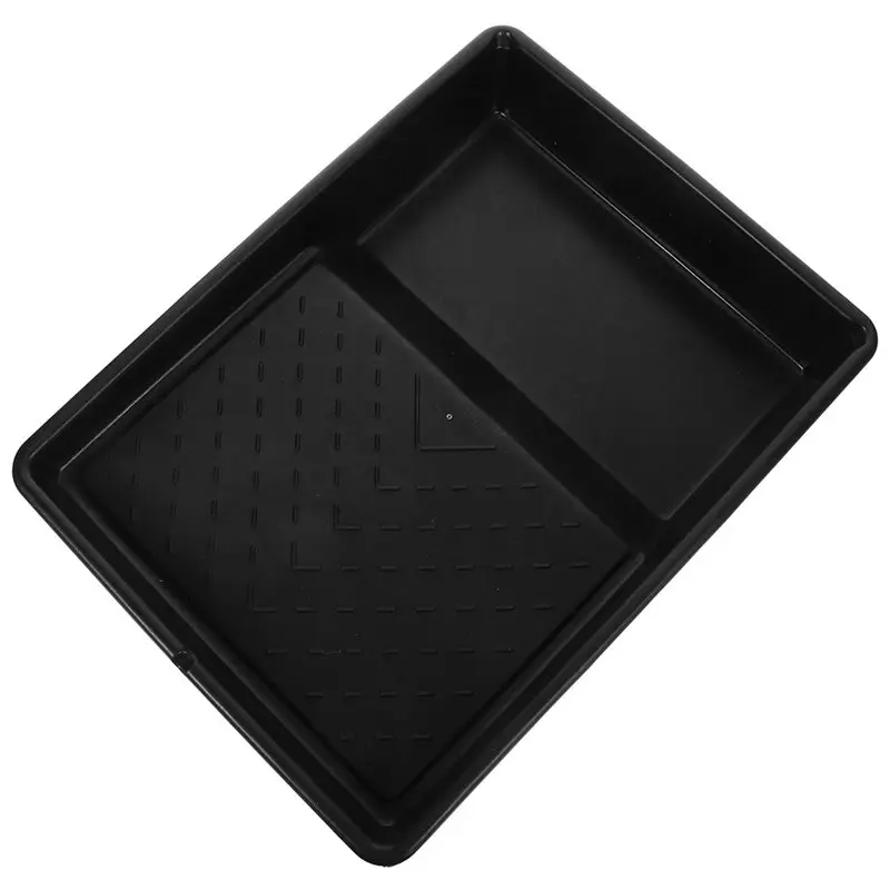 

Light Weight Paint Supplies Painting Tools Roller Brush Holder Plastic Paint Tray Compact Design For Easy Cleaning Home Improvem