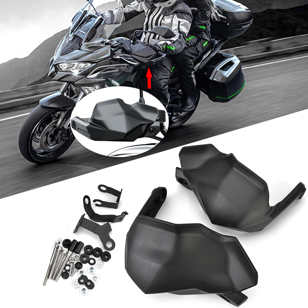 

Versys650 Motorcycle Handguard Hand guards Shell Shield Windshield Protector For KAWASAKI Versys 650 2022 2023