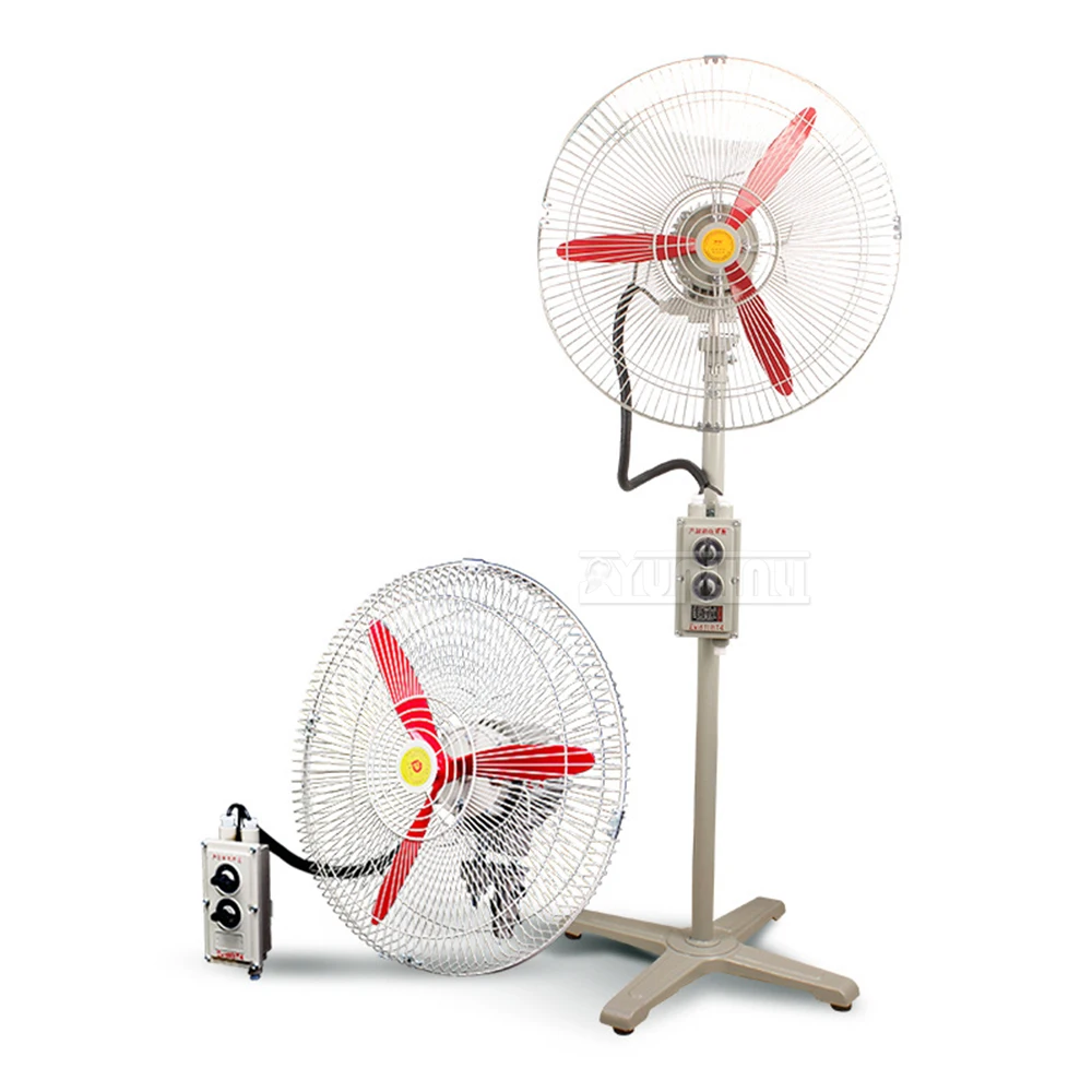 

350~750W High Power Industrial Electric Fan Wall Mounted Strong Wind Factory Ceiling Fan Large Volume Air Moving 220V/380V