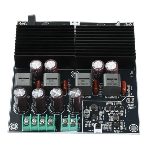 DC19-50V TPA3255 Audiophile HIFI Digital Audio Amplifier Board Power Supply 600W+600W High Power Dual Channel Stereo Module