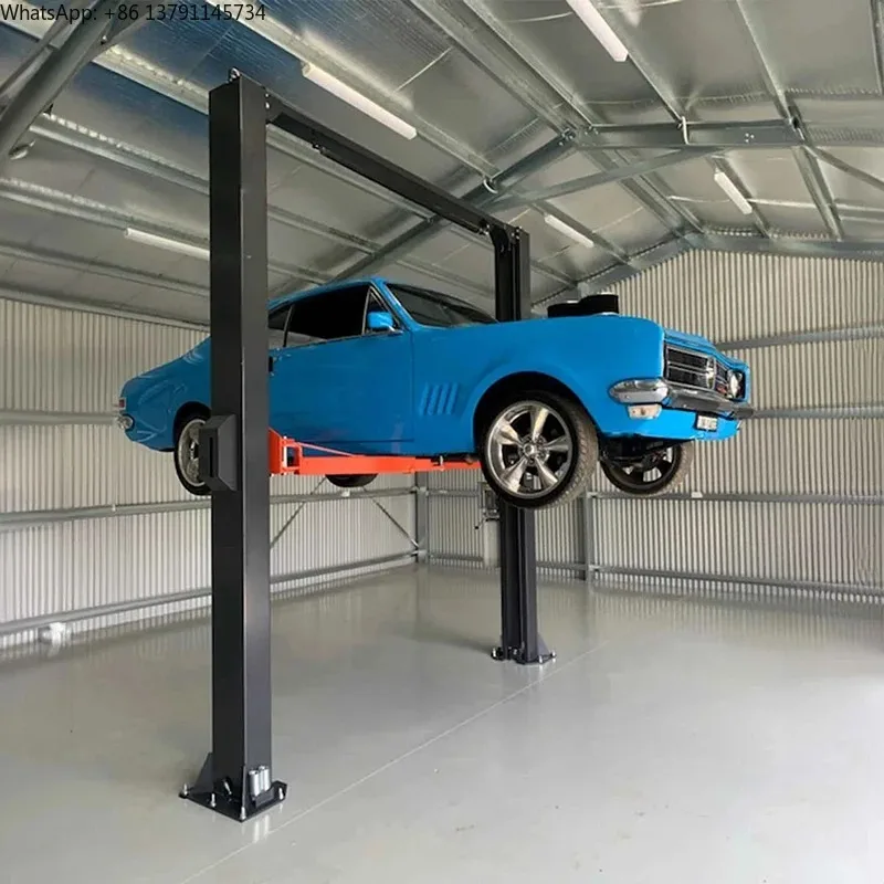 

Mechanical Workshop Use Auto Hydraulic Garage 1750mm Lifting Height Clear Floor 2 Post Car Lift