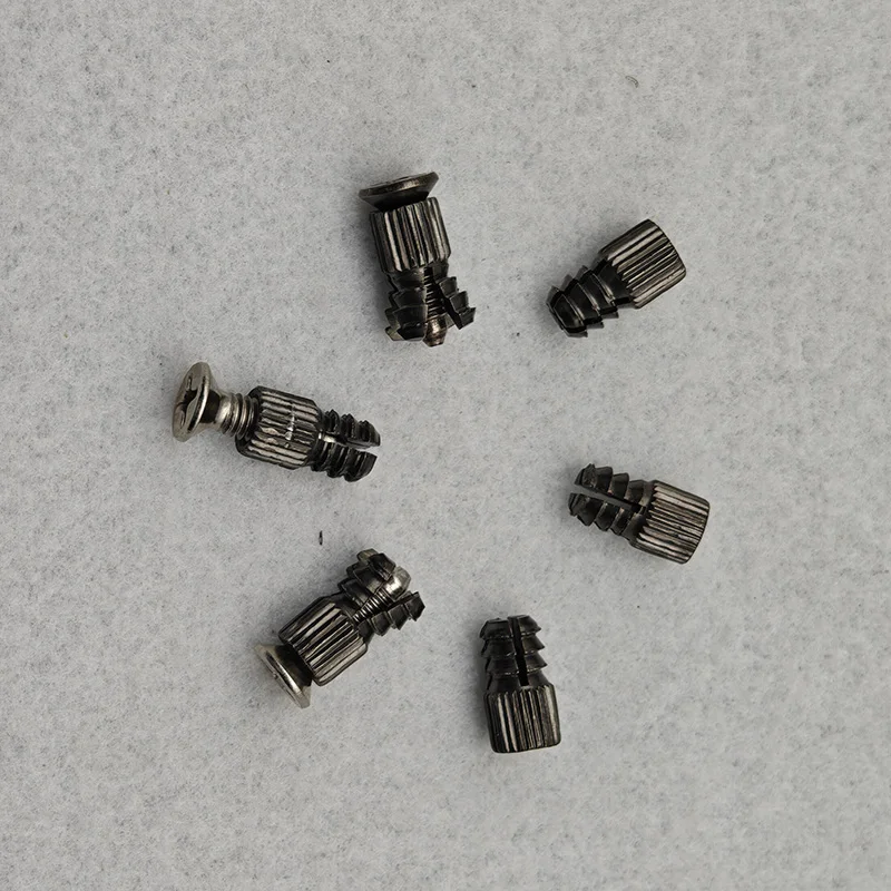 M4 High-Strength Expansion Pull Nut Two-in-One Hinge Base Pull Nut with Internal and External Threads Cabinet Door Hinge Embedme