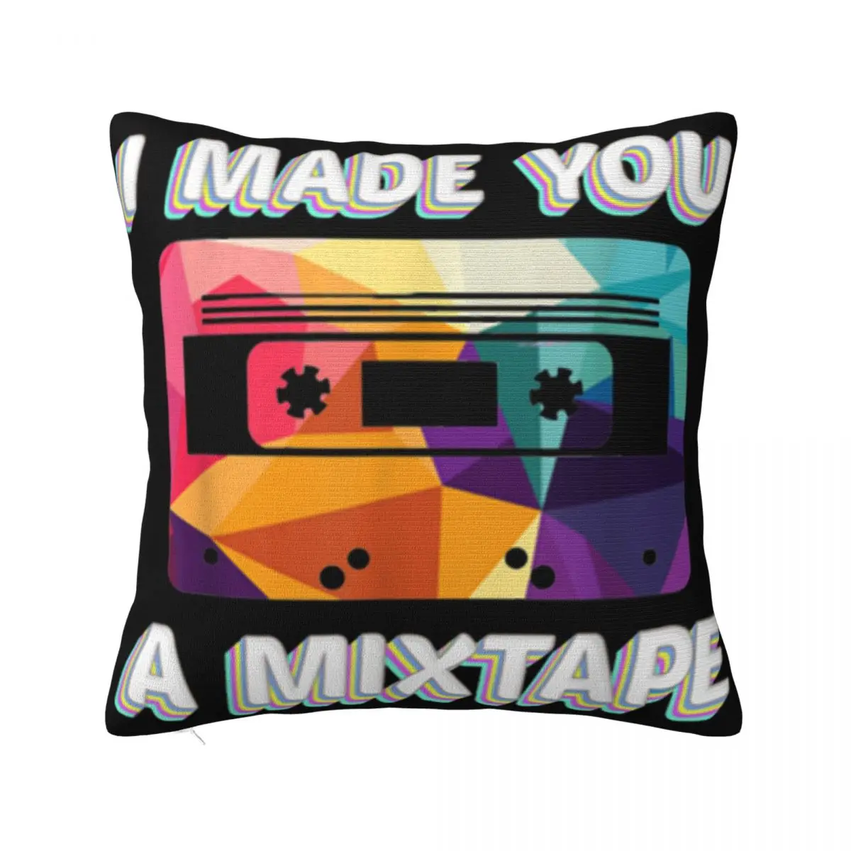 Cassette Mixtape Costume 80S 90S Retro Vintage Party Gear T Western Style Lowest Price Pillow Case