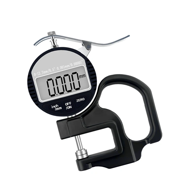 

Digital Thickness Gauge 0.001mm-12.7mm Thickness Meter with LCD Display Paper copper wire plastic film