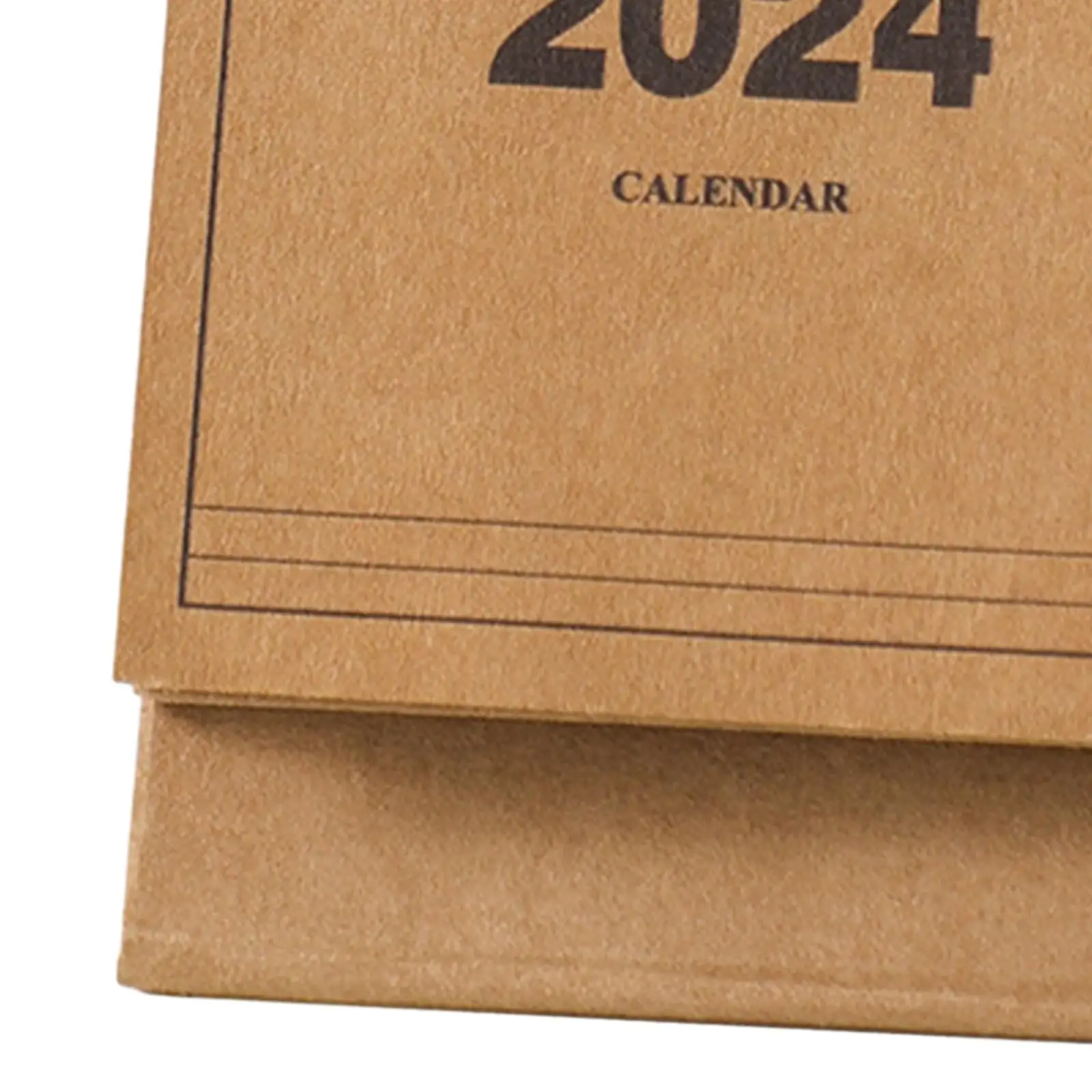 2024년 달력 사무실 홈 데스크용 독립형 휴대용 소형 책상 달력