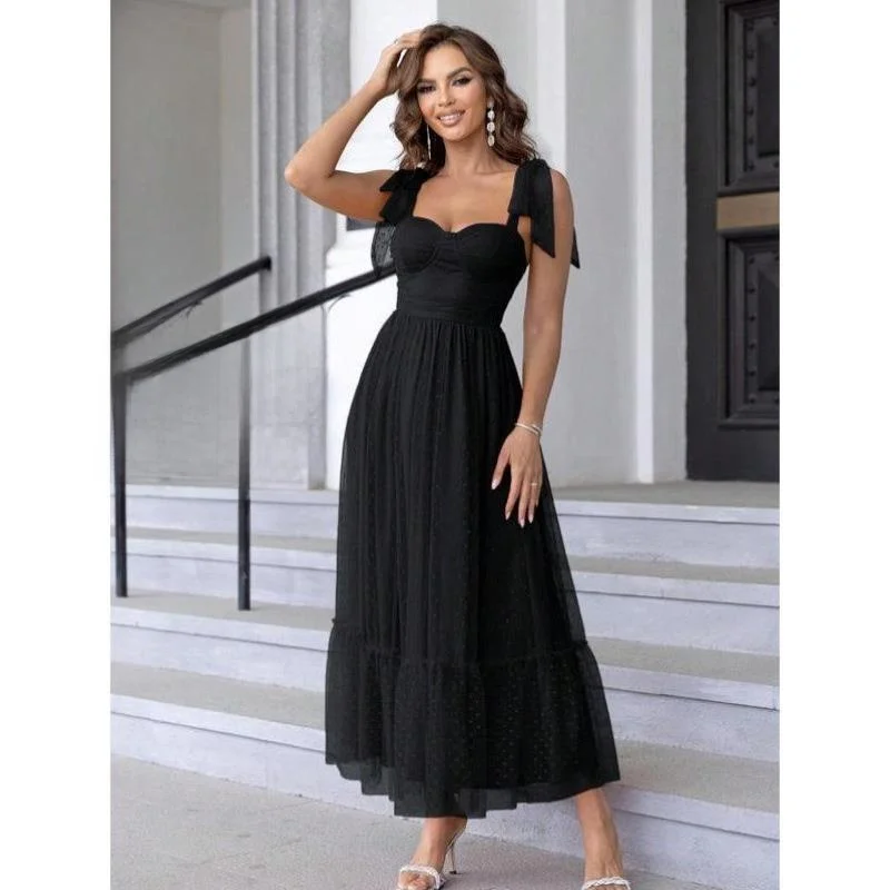 المرأة البولكا نقطة طباعة كشكش هيم oulder التعادل بدلة رياضية غير رسمية سبعة Sve طويلة الخريف الموسم عبر الحدود نموذج جديد #1