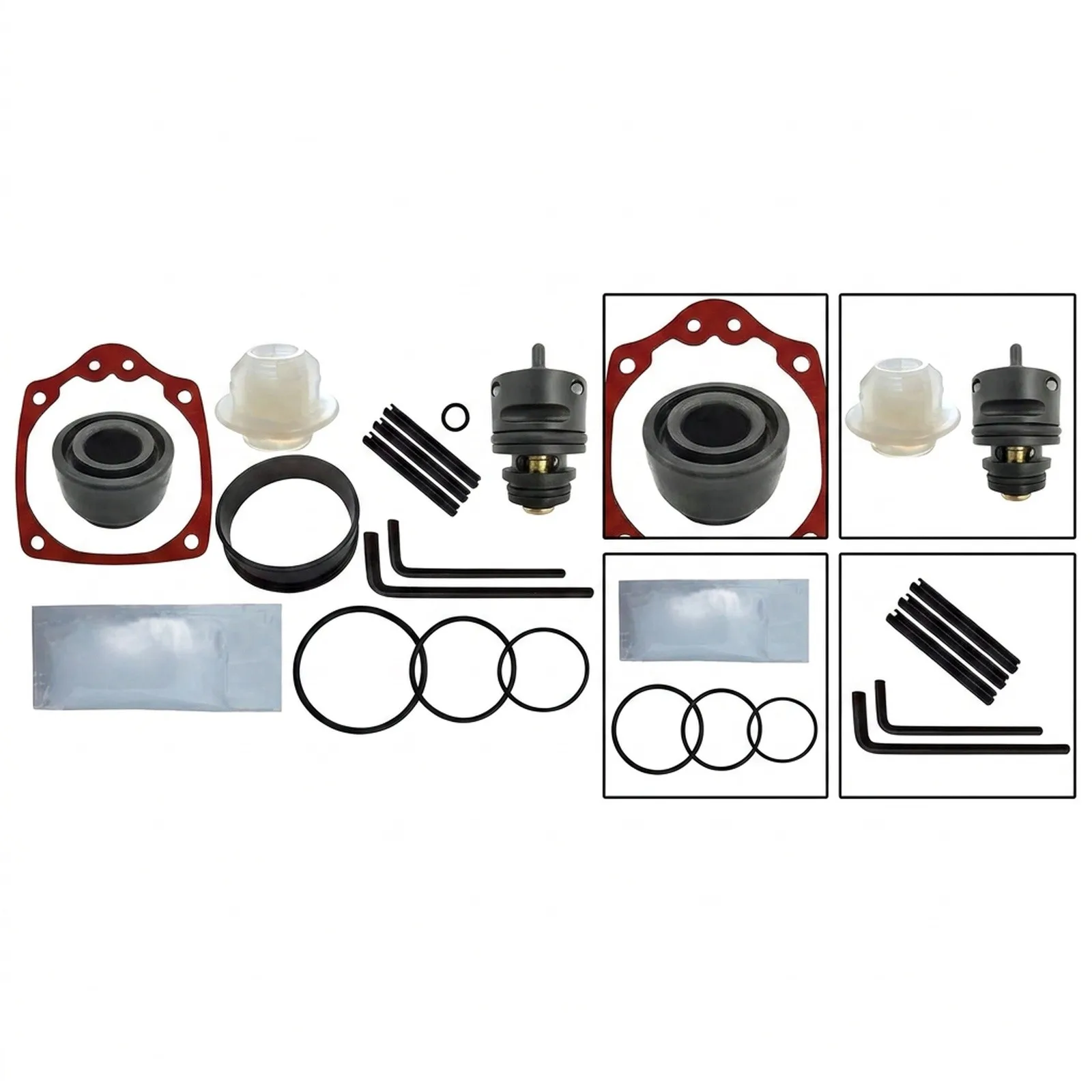 Repair Kits Washer Useful Accessories FN250B for Porter Cable Quick Change Quick Installation Nailer Parts Overhaul Kit