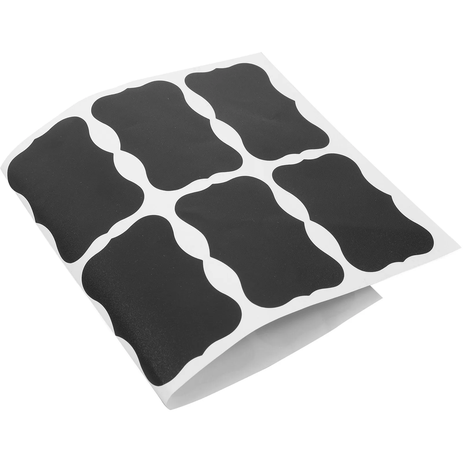

DIY Chalkboard Labels Irregular Shape Reusable Erasable Chalkboard Stickers for Jars Bottles Storage Bins Bar Home