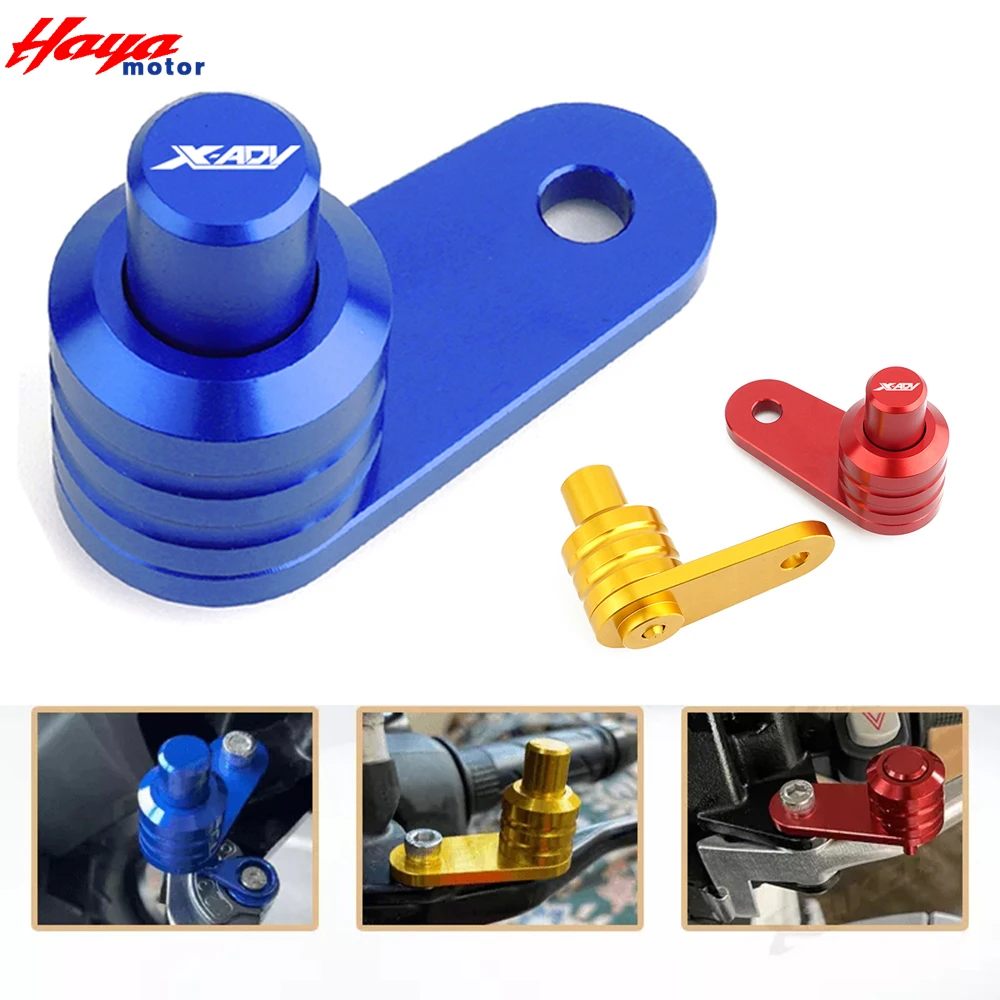 Motorcycle Accessories CNC Parking Brake Switch Lever Stop Auxiliary Lock Button For Honda Adv150 Adv350 X Adv 150 350 Xadv 750