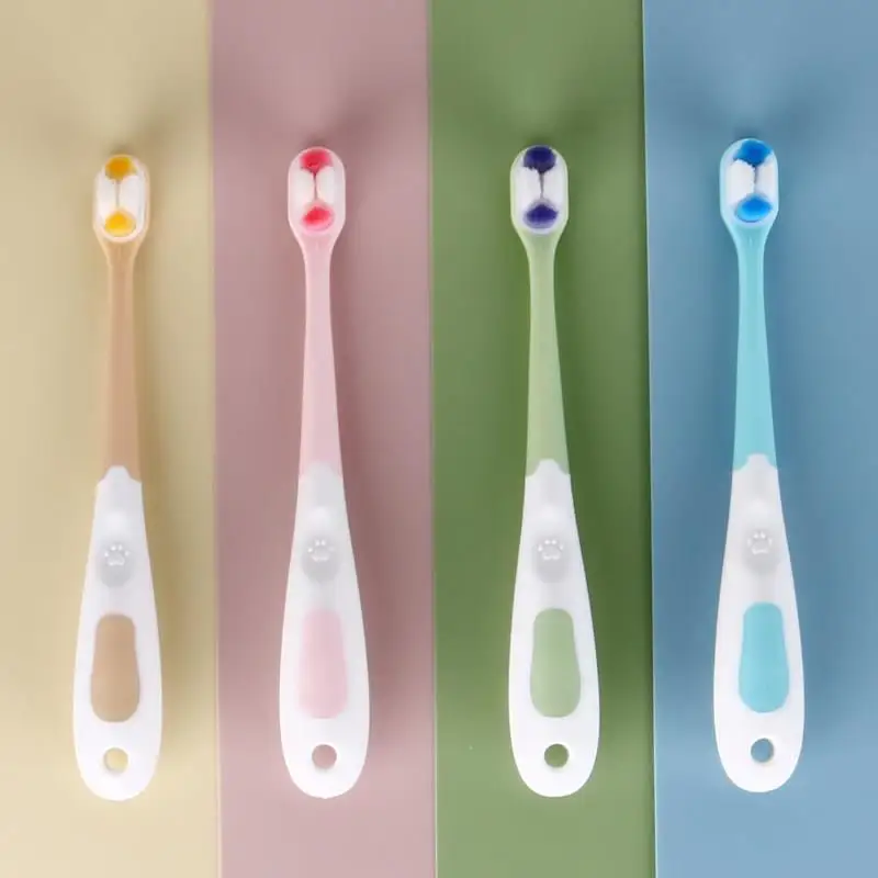 Children's Toothbrush Soft Bristles Small Head Ultra Soft Gentle Packaging Boys And Girls Toothbrush Oral Care Cleaning Tools