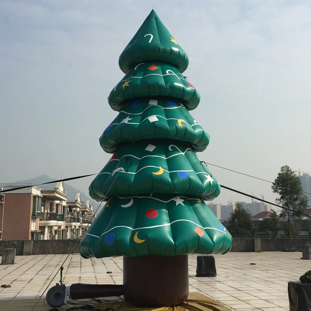 

15ft (4.6M) Giant Inflatable Christmas Tree for Home Back Yard Christmas Decoration