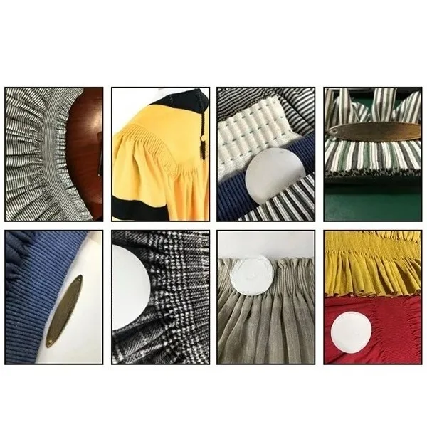 BT-2025/4 Four Fabric Smocking Pleater Machine Manual Dress Skirt Smocking Pleating New Condition
