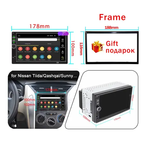 6 best sales रेडियो 2din एंड्रॉइड - №6